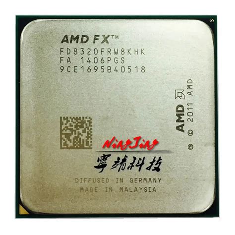 Amd fx series FX 8320 fx 8320 3.5 ghz processador cpu de oito núcleos ...