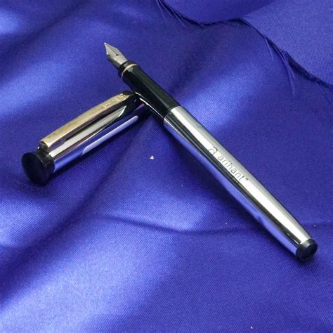 Arihant Hi-Fi Silver Body and Cap Black Trims No.5.5 SSF Fine Tipped ...