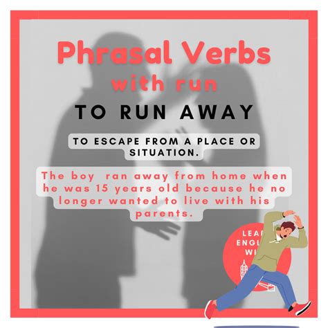 Learn common English phrasal verbs with run — Learn English With Jo