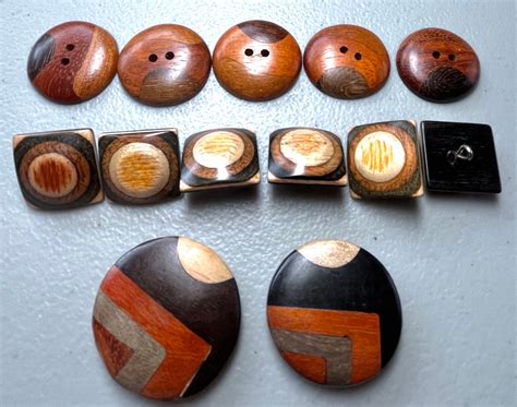 Wooden suit buttons online