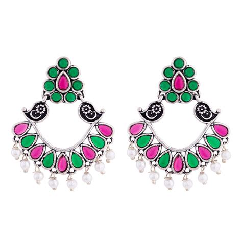 Gulistan Faux Pearls Drop Earrings – VOYLLA