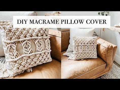 12-Inch Macrame Pillow Tutorial 的图像结果