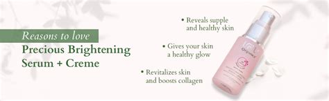 Lotus Organics+ Precious Brightening Serum + Cream | 100% Organic White ...