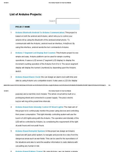 Image result for Arduino Projects for Students