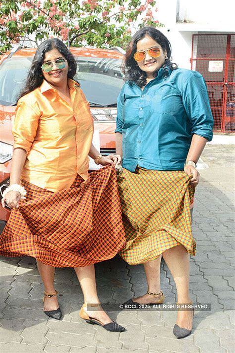 Anita during an all-women car rally held in the city - Photogallery