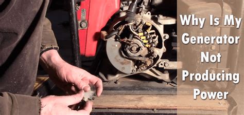 Image result for My Generac Generator Is Not Producing Power