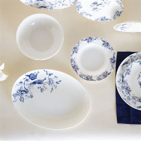 Apricus Peacock Bone China Rice Platter – The Decor Circle