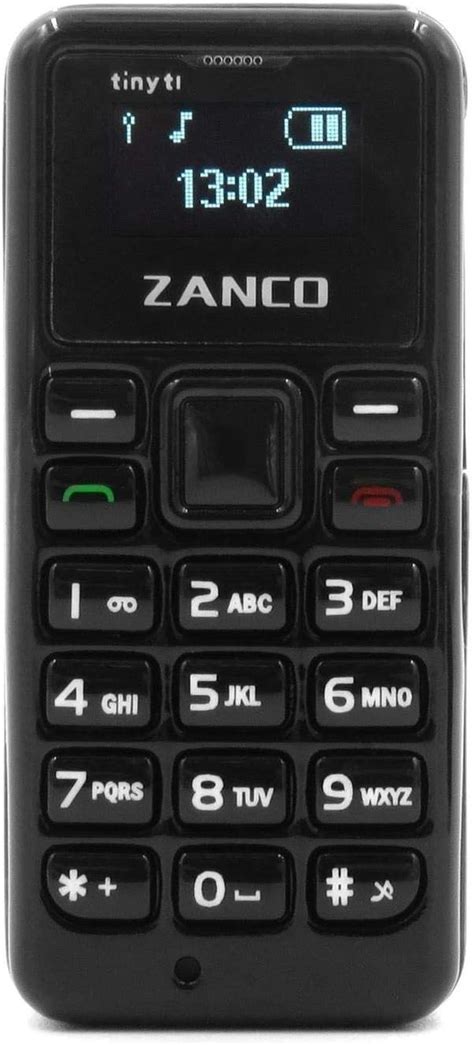 Zanco Tiny T1 - Black - World's Smallest 3GB Mobile India | Ubuy