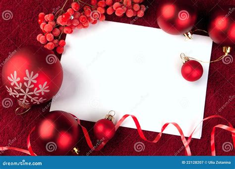 Christmas card stock image. Image of xmas, invite, traditional - 22128207