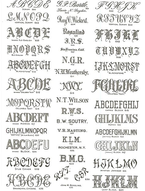 Font For Engraving