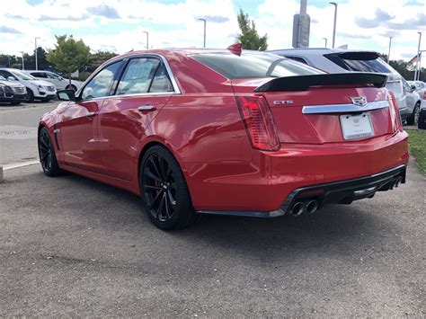 New Velocity Red Color For 2019 CTS-V: First Look | GM Authority