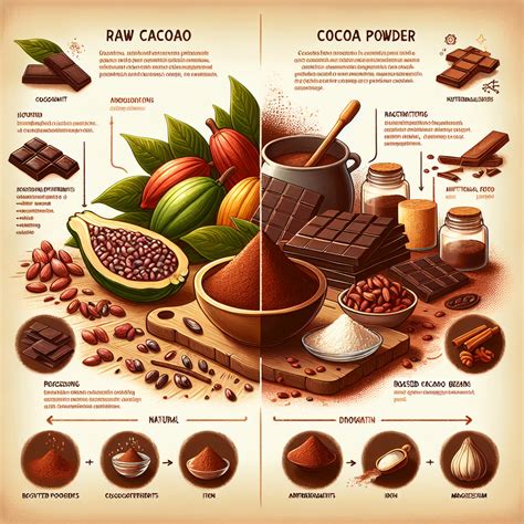 Cocoa Powder vs Cacao Powder: Understanding the Taste Difference