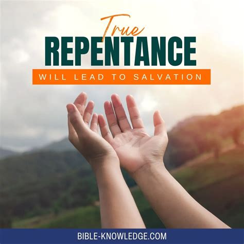 Repentance In The Bible
