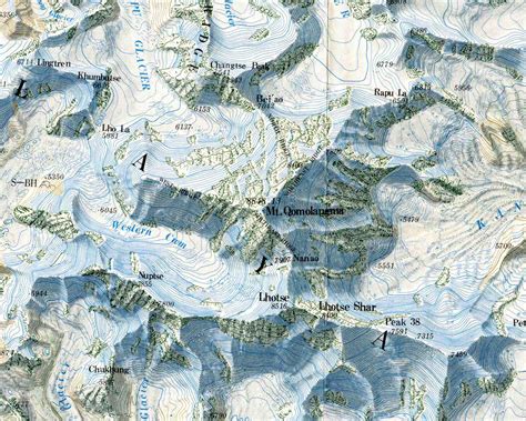 Online Maps: Mount Everest Maps