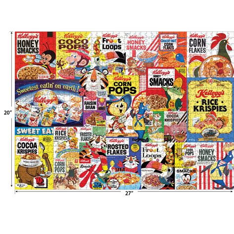 RoseArt - Kellogg's - Cereal Favorites - 1000 Piece Jigsaw