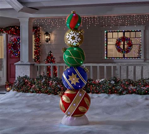 Massive Stack of Giant LED Ornaments | The Green Head