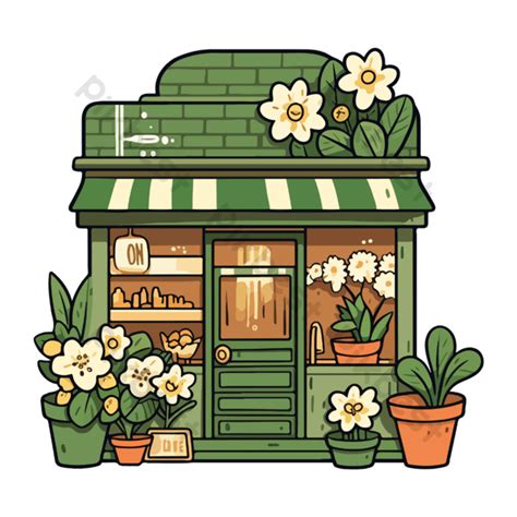 Flower Shop Cartoon 的图像结果