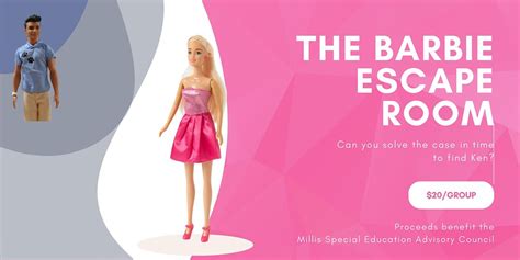 Barbie Escape Room, Millis Public Library, 16 March 2024 | AllEvents