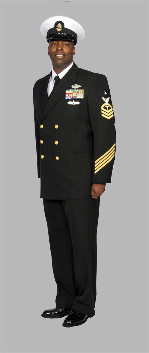 Male Chief Service Dress Blue
