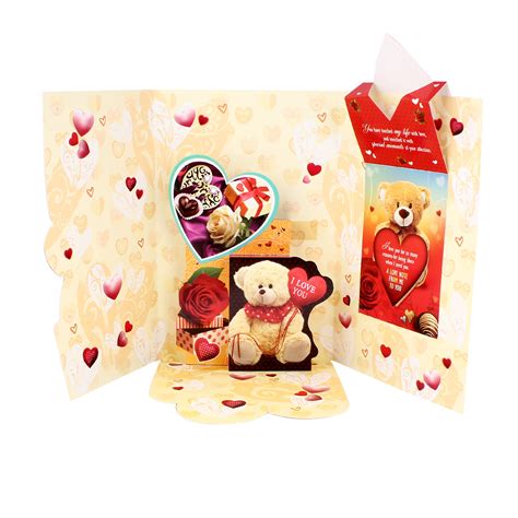 Valentine Day Love Gift - Love Greeting Card, Table Top Stress Buster ...
