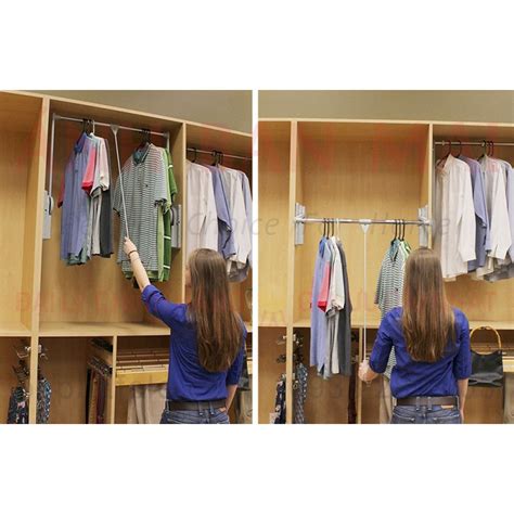 Tay nâng treo quần áo Hafele 805.20.557 R770-1200mm - Bếp KitHome