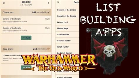 Which Old World Army Builder is Truly Best? We Compared Them All ...