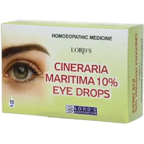 lords cineraria maritima 10% eye drop ( clouding of vision)– GudHealthy