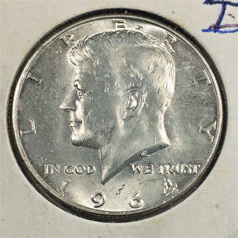 1964 Silver Kennedy Half Dollar*High Grade*Lustrous | Property Room