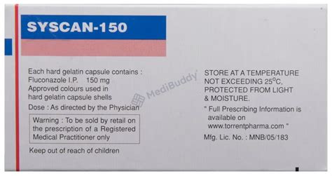 Syscan 150 Capsule: Price, Uses, Side Effects & How to Use - MediBuddy