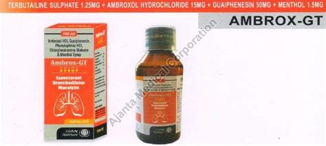 100ml Ambrox Gt Syp Manufacturer Exporter Supplier from Mumbai India