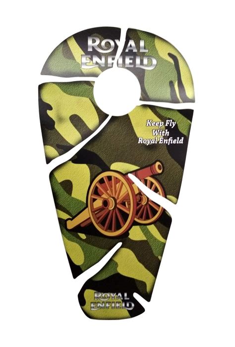 visionrabbit Royal Enfield Classic Full Tank Graphical Vinyl Sticker ...