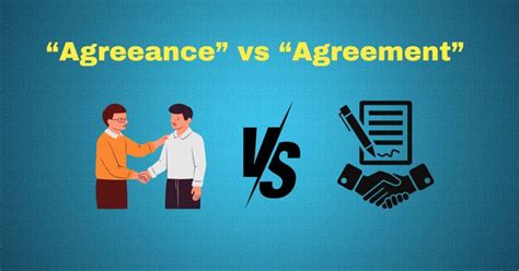 Agreeance vs Agreement Which One to Use? - My Blog