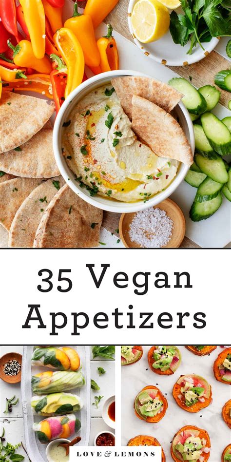 35 Best Vegan Appetizers - Recipes by Love and Lemons