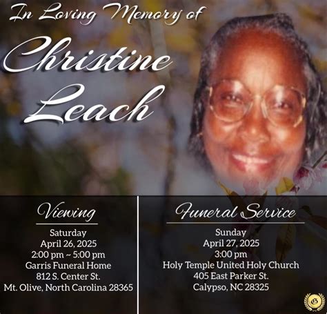 Garris Funeral Home | Mount Olive NC