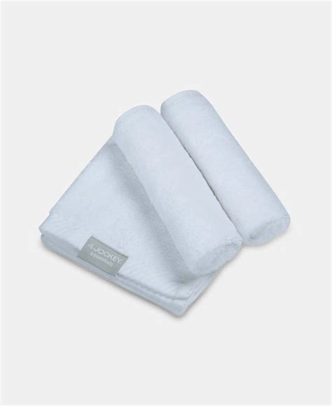 Buy Cotton Terry Ultrasoft and Durable Solid Face Towel - White (Pack ...