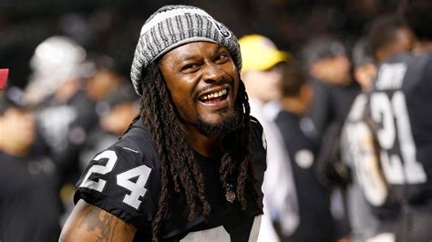 Marshawn Lynch vividly detailed his injury-cart celebration from college
