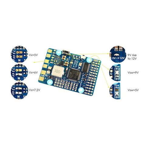 Matek F722 WING F7 3-6S Flight Controller 30.5x30.5mm