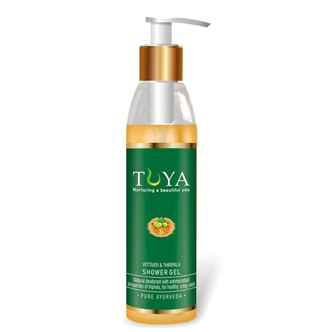 Vetiver and Thiripala Shower Gel - Tuya Beauty
