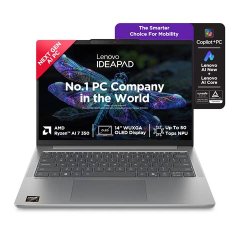 Lenovo IdeaPad Slim 5 AMD Ryzen AI 7 350 (24GB RAM/1TB SSD/14 (35.5cm ...