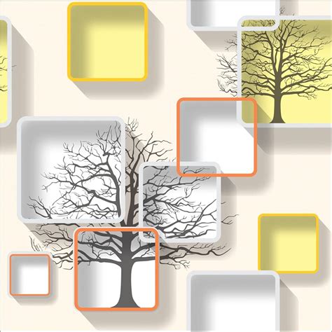 WallDaddy Self Adhesive Wallpaper Model (ChokorYellow) Bigger Size ...