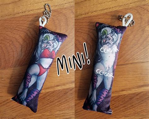 Roxanne Wolf MINI Dakimakura Roxy Body Pillow Keychain Five Nights at ...