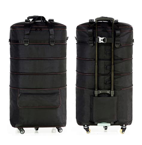 ELDA Expandable Foldable Suitcase Luggage Duffle Bags for Men Women ...