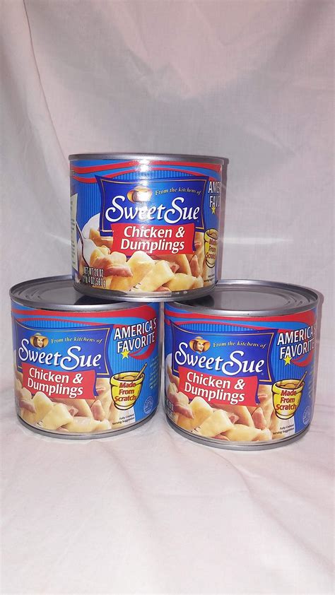 Amazon.com : Sweet Sue, Chicken & Dumplings, 24 Ounce : Everything Else