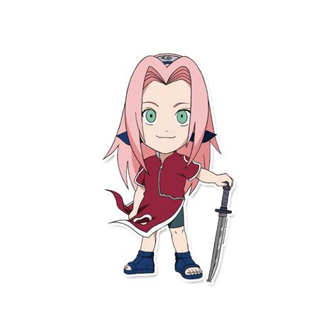 Sakura: Pose - Naruto Official Sticker – Inkyprinty.in
