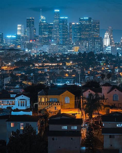 Los Angeles Skyline at Night