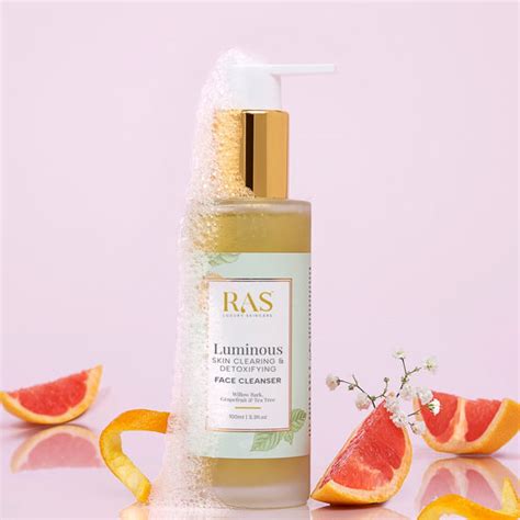 Luminous Skin Clarifying Face Wash Cleanser facewash – RAS Luxury Skincare