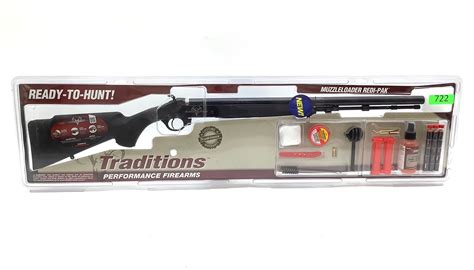 Traditions Redi-Pak Buckstalker XT .50 Cal Muzzleloader Rifle 24 ...
