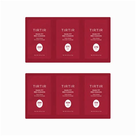 TIRTIR - Mask Fit Red Cushion Foundation Trial Kit Medium | Test your ...