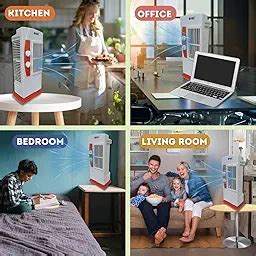 Buy Orbit Tower Fan - Multipurpose Portable Oscillating Fan - 3 speeds ...