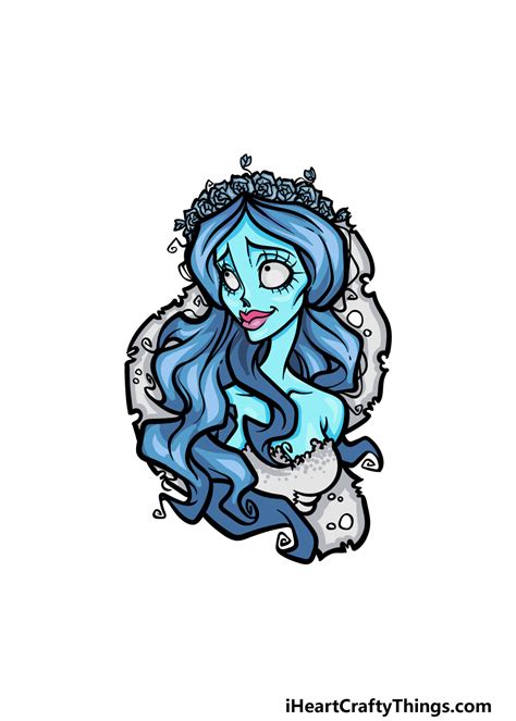 Image result for How to Draw Corpse Bride Easy Steps